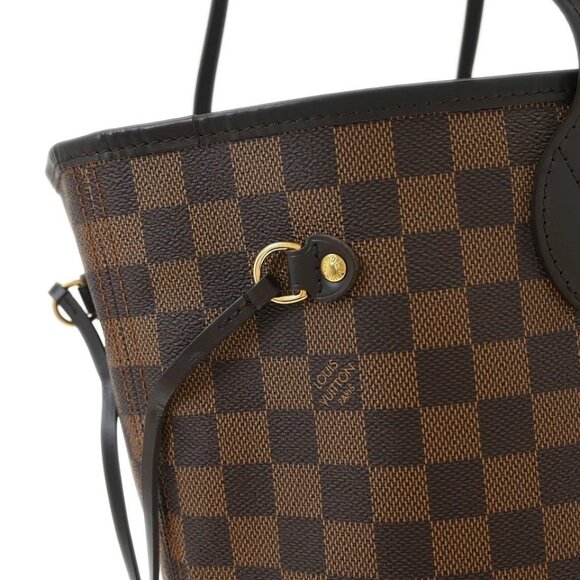 Louis Vuitton Damier Neverfull MM Shoulder Tote Bag N51105 SD3079 145560 - Picture 7 of 11